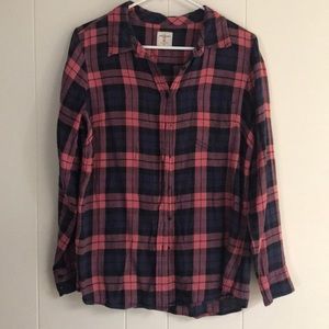 GAP Fitted Boyfriend Shirt